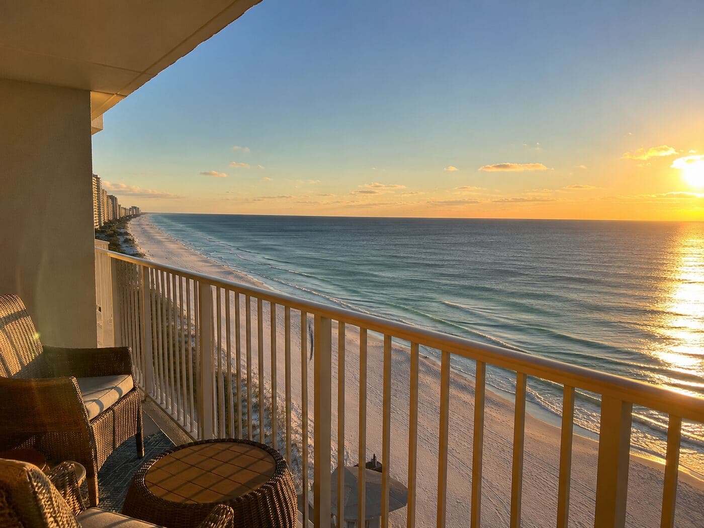 Family-friendly Panama City Beach condo view
